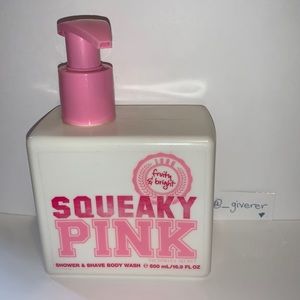 Drenched In Pink Fruity & Bright Shower & Shave Body Wash Victorias Secret
